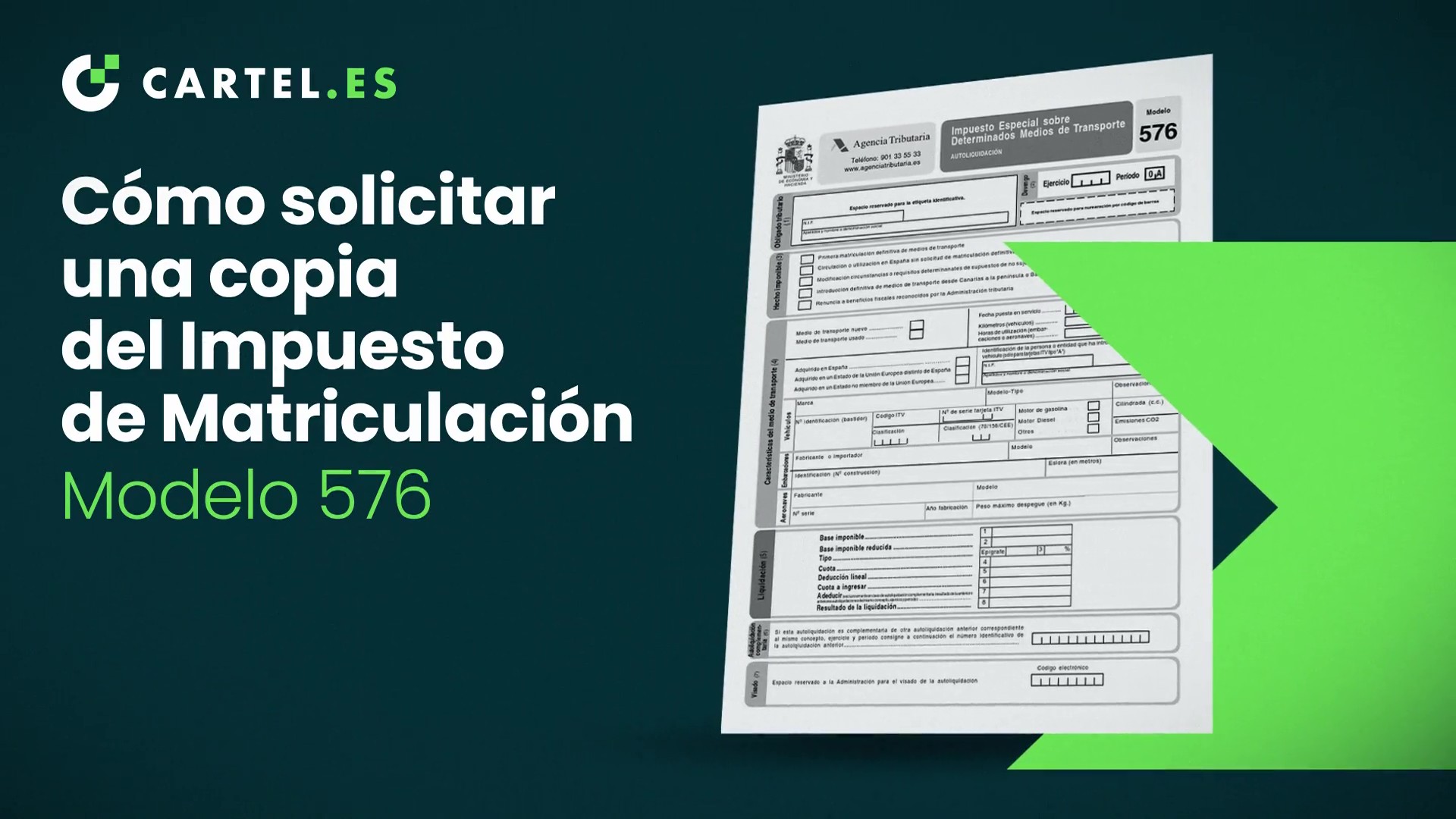 Vista previa del vídeo sobre la solicitud del Modelo 576